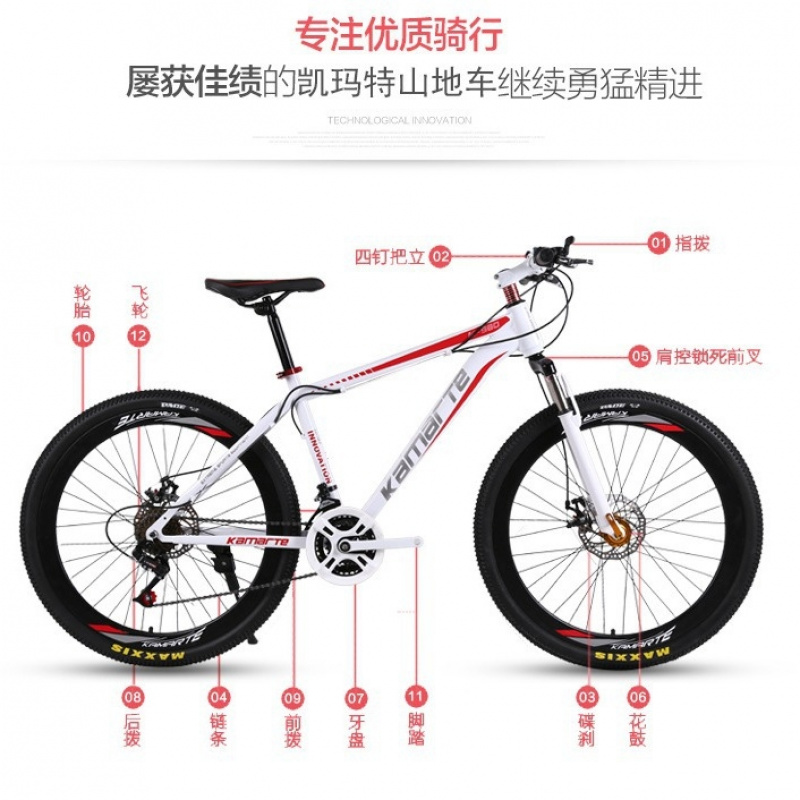 Cycling Low Gear - 26-Zoll Jugend- und Erwachsenen-Mountainbike und Rennrad