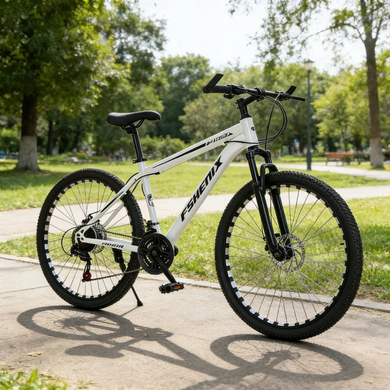 Cycling Low Gear - Schneeweiß Speichenrad Mountainbike 24 26 Zoll