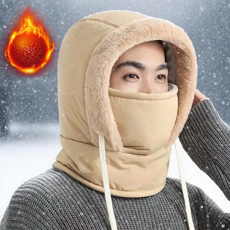 Cycling Gear To Keep You Warm - Verdickte warme Herbst-Winter-Unisex-Trappermütze, mit Fleece gefütterte