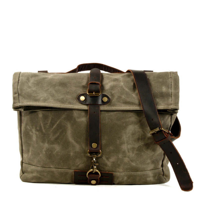 Cycling Gear Tote - Retro Casual Fixed-Gear-Tasche, Herren-Umhängetasche, Outdoor-Sportrucksack, einseitige