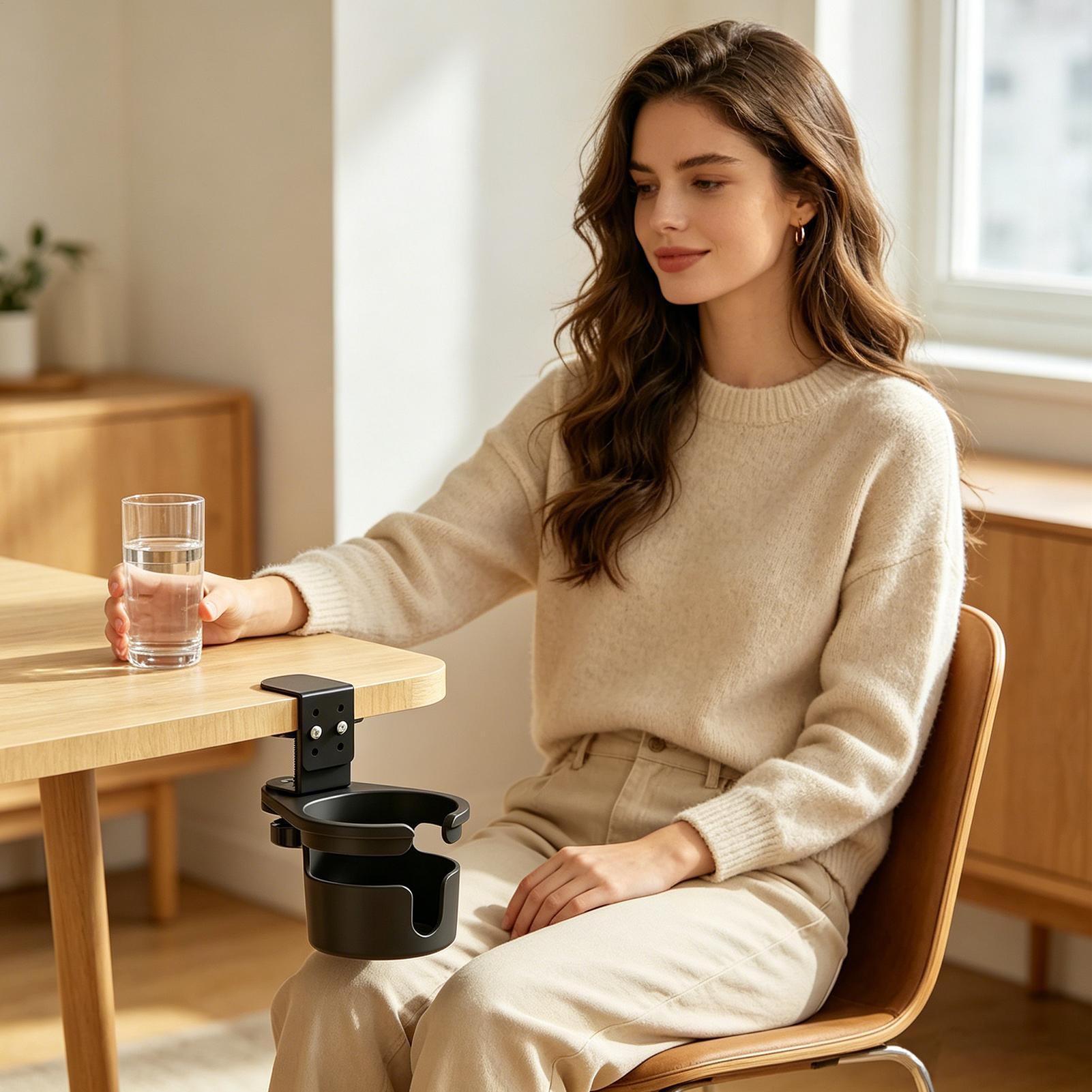 Schreibtisch-Getränkehalter, G – Water Bottle Holder Bewertung und Preis