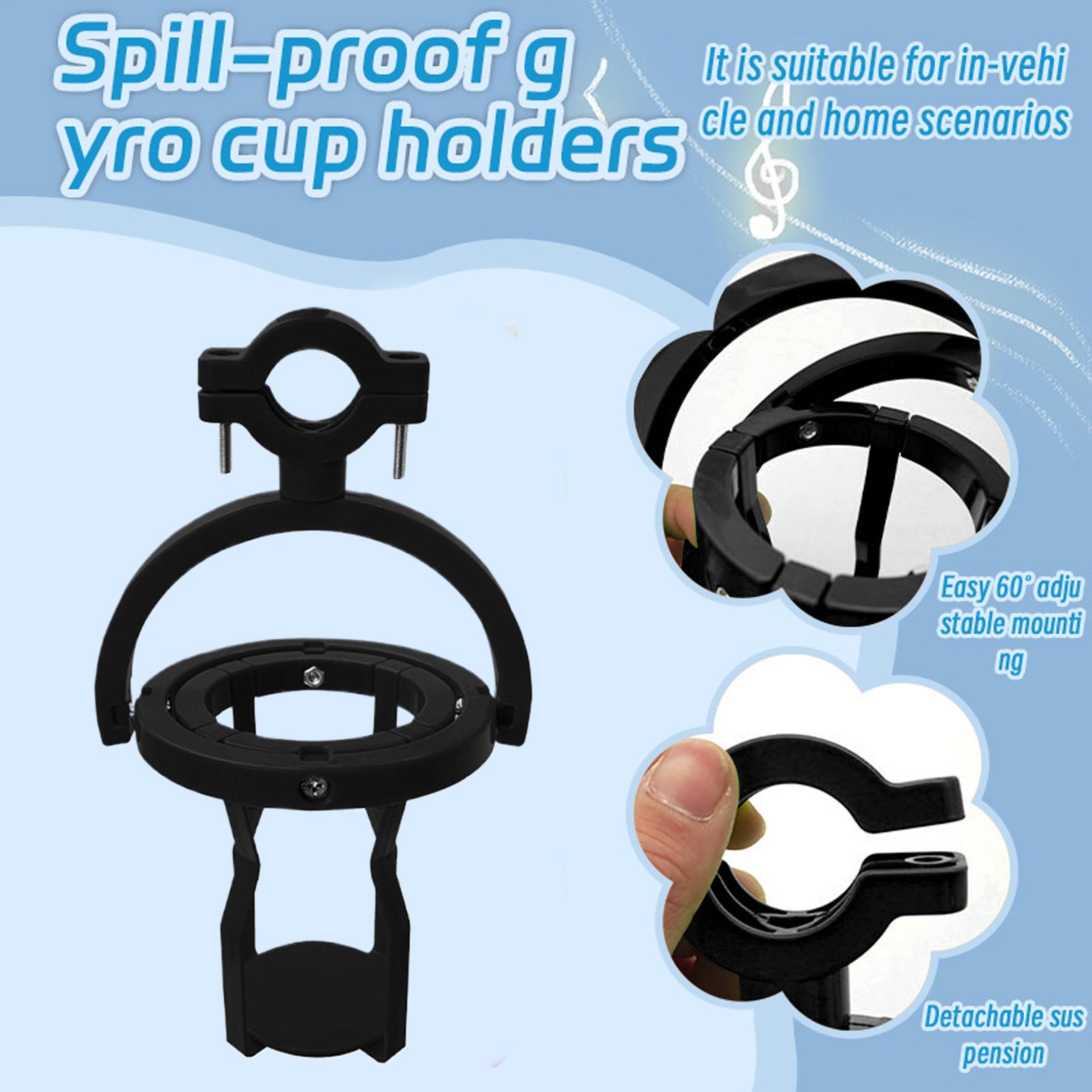 Gyro Getränkehalter, selbstniv – Water Bottle Holder Bewertung und Preis