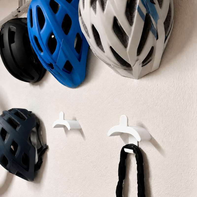 Wandmontierte Fahrradhelm-Halt – Cycling Gear Indoor Bewertung und Preis
