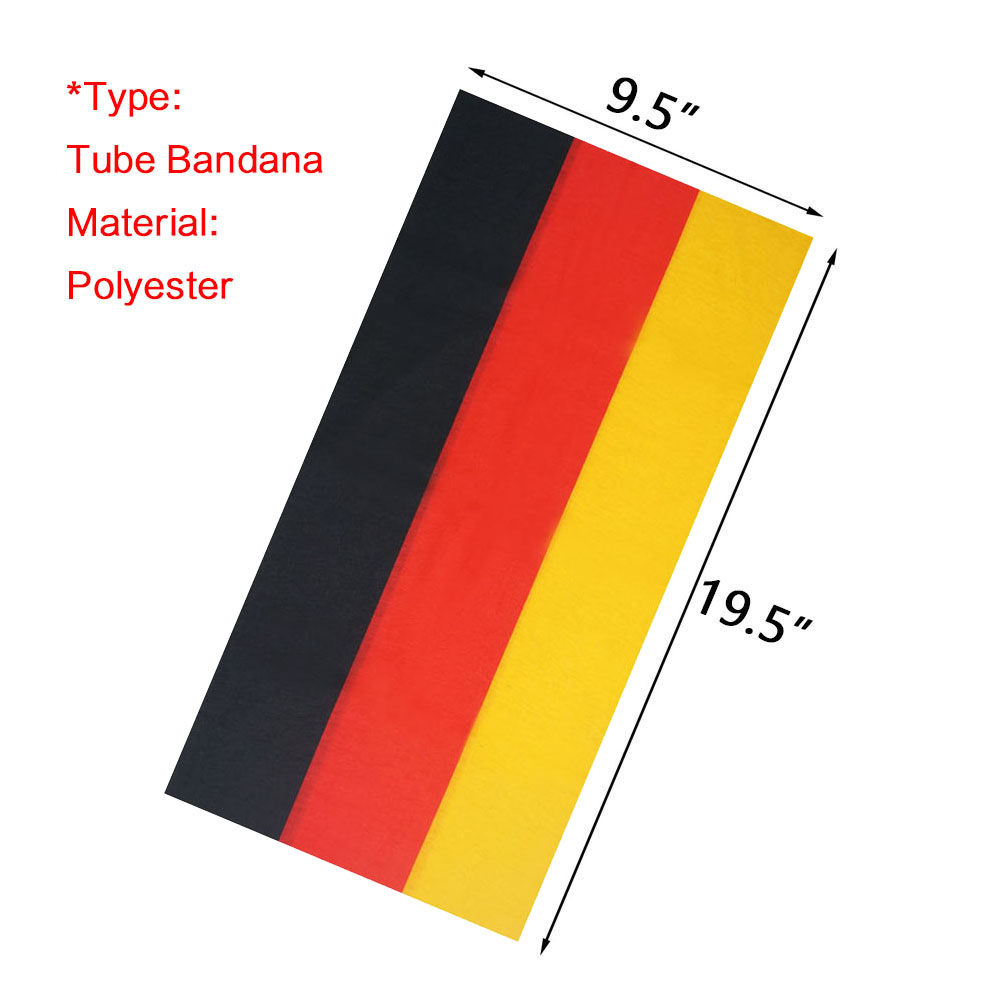 Bandana mit Deutschlandflagge, – Cycling Gear Germany Bewertung und Preis