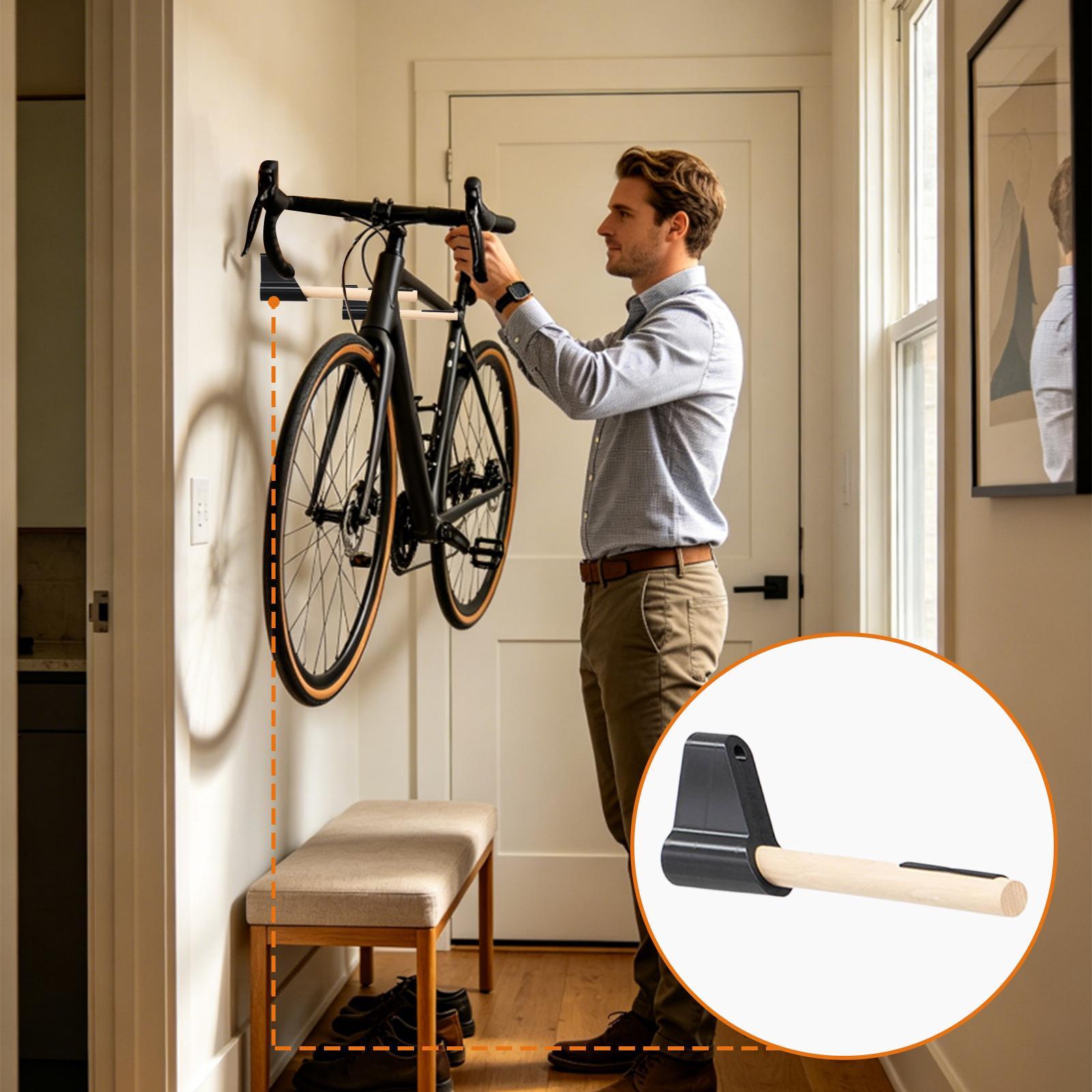 Wandmontierter Fahrradhalter – – Cycling Gear Wall Organizer Bewertung und Preis