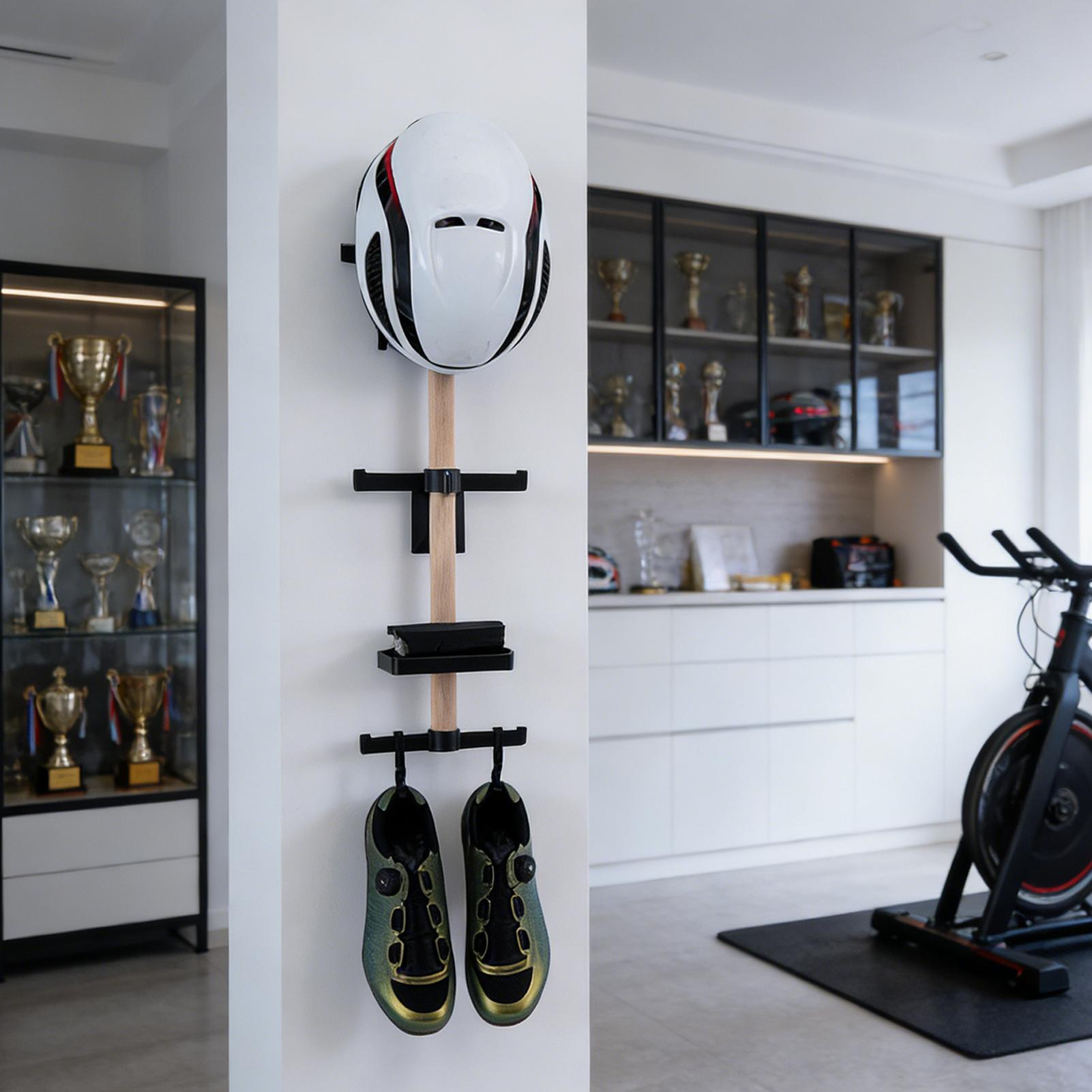 Vertikaler Fahrradzubehör-Orga – Cycling Gear Wall Organizer Bewertung und Preis