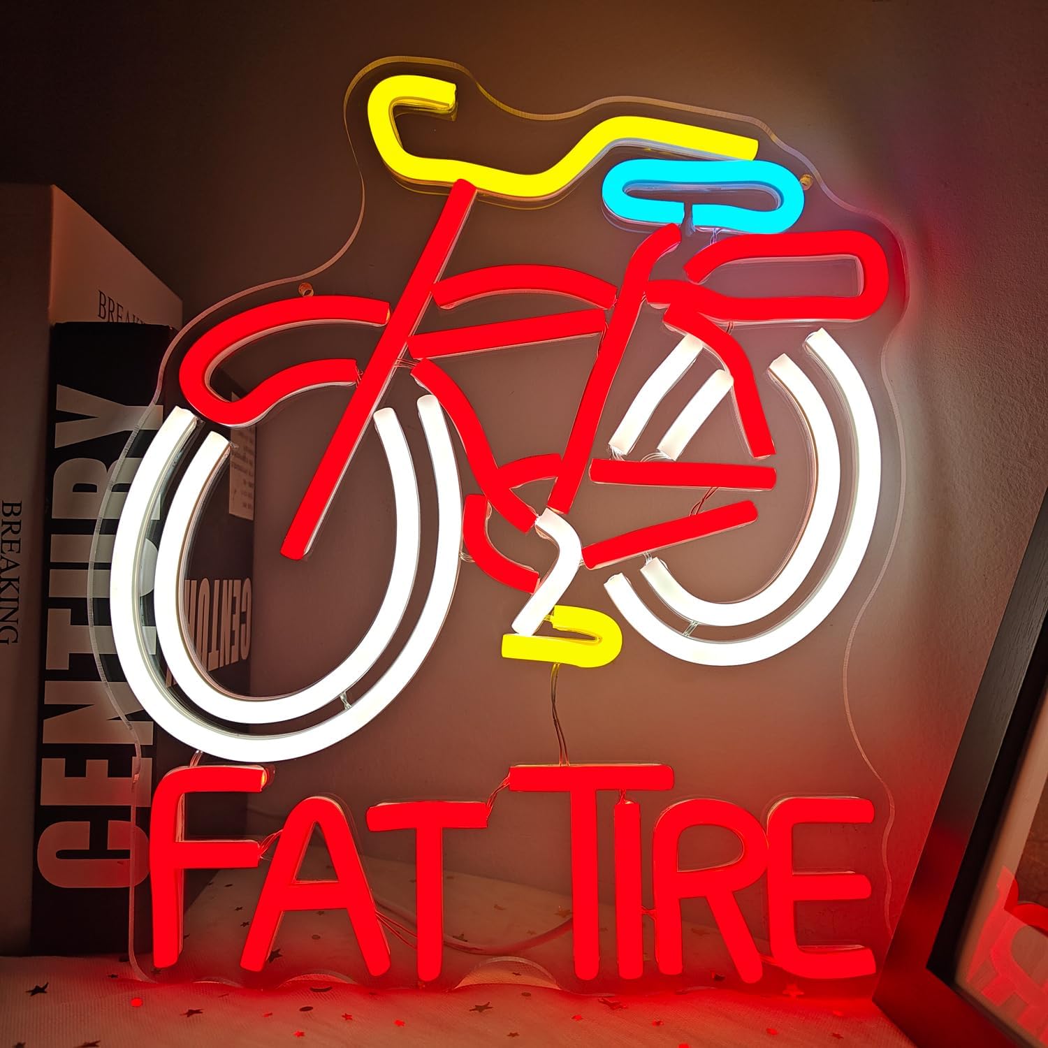 Fat Tire Bike LED-Neonschild U – Cycling Gear Indoor Bewertung und Preis