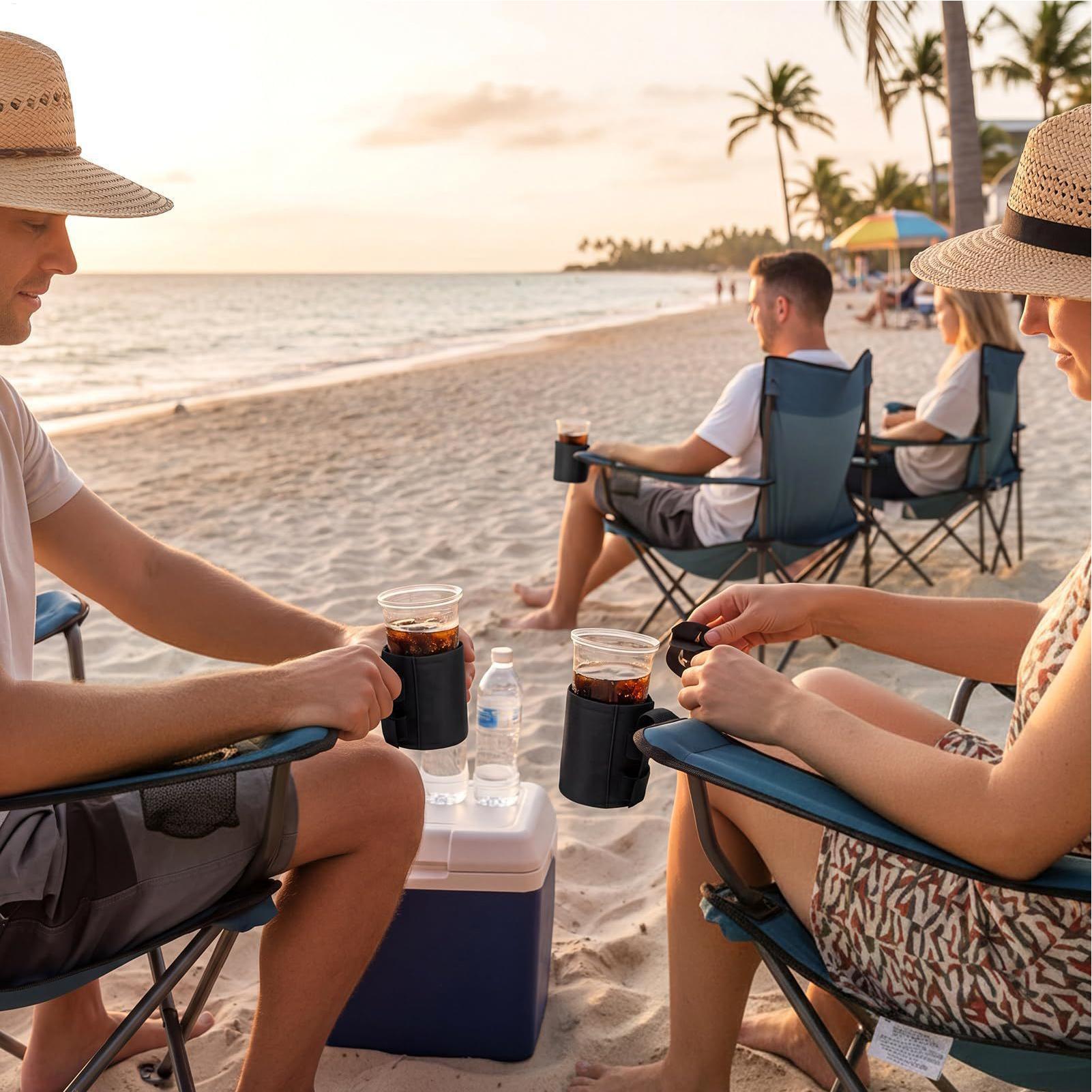 Strandstuhl-Getränkehalter aus – Water Bottle Holder Bewertung und Preis
