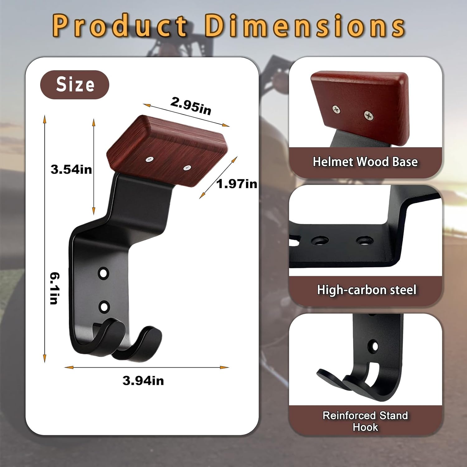 Motorradhelmhalter Wandmontage – Cycling Gear Wall Organizer Bewertung und Preis